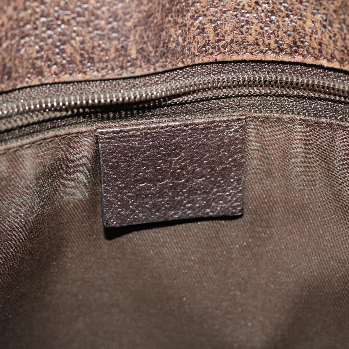 GUCCI GG Canvas Hand Bag Beige Brown 50409