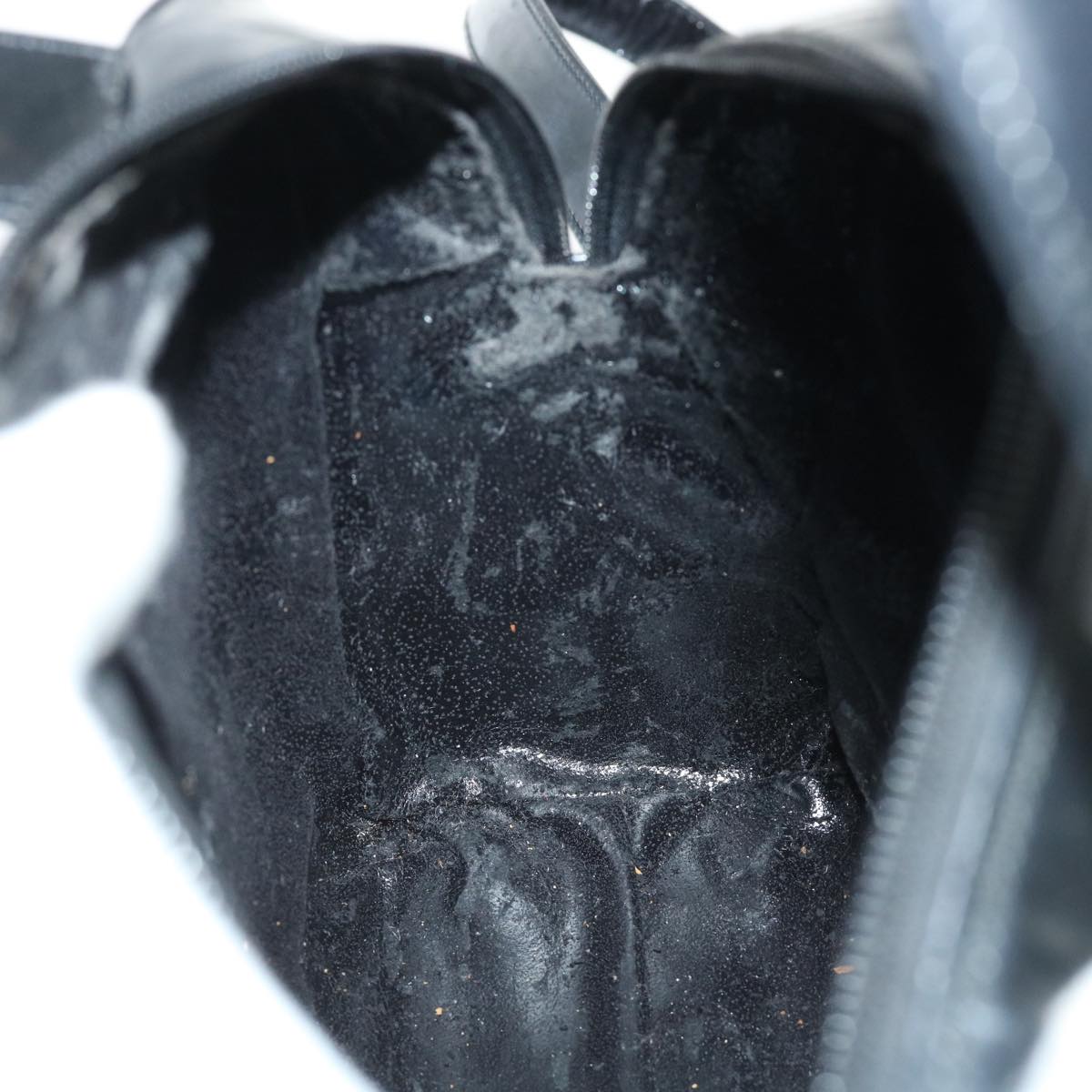 GUCCI Hand Bag Patent leather 2way Black 000.1274.0505 50588