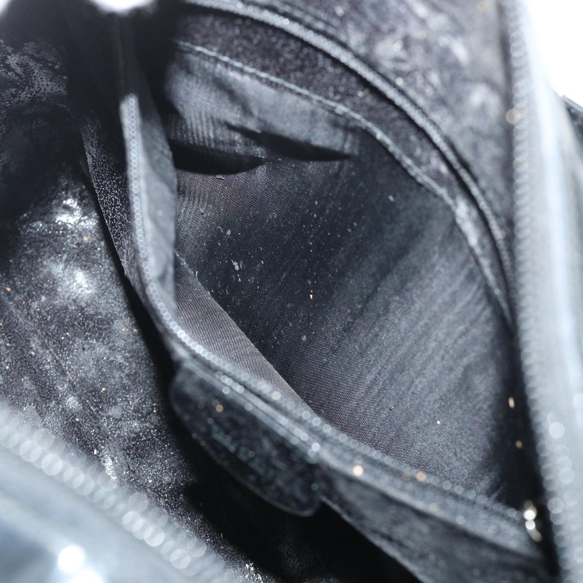GUCCI Hand Bag Patent leather 2way Black 000.1274.0505 50588