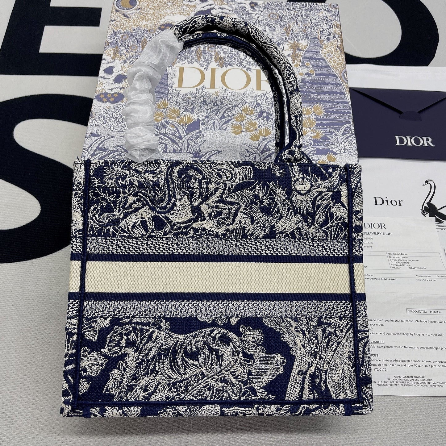 GLAMI Small Book Tote Blue, For Women, WomenÃ¢â‚¬â„¢s Handbags 26.5cm/10.5in CD M1265ZRGO_M928