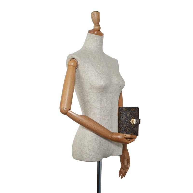 Louis Vuitton Monogram Agenda PM Koala Handbook Cover R21013 Brown PVC Leather  Louis Vuitton