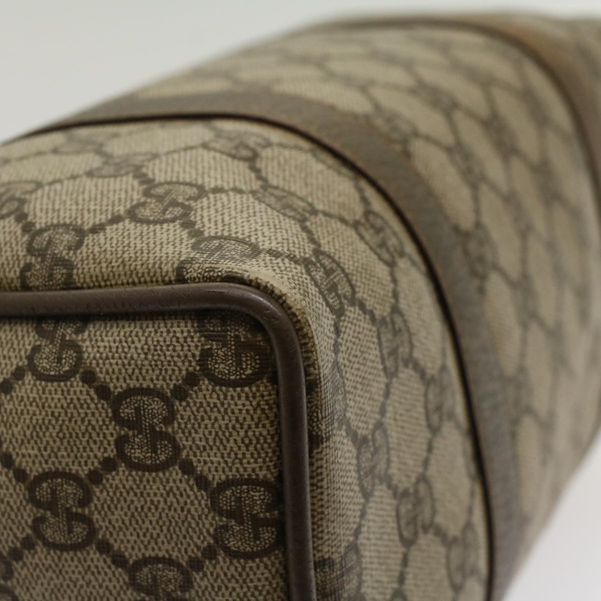 GUCCI GG Canvas Web Sherry Line Boston Bag Beige Red Green 116.02.006 50790