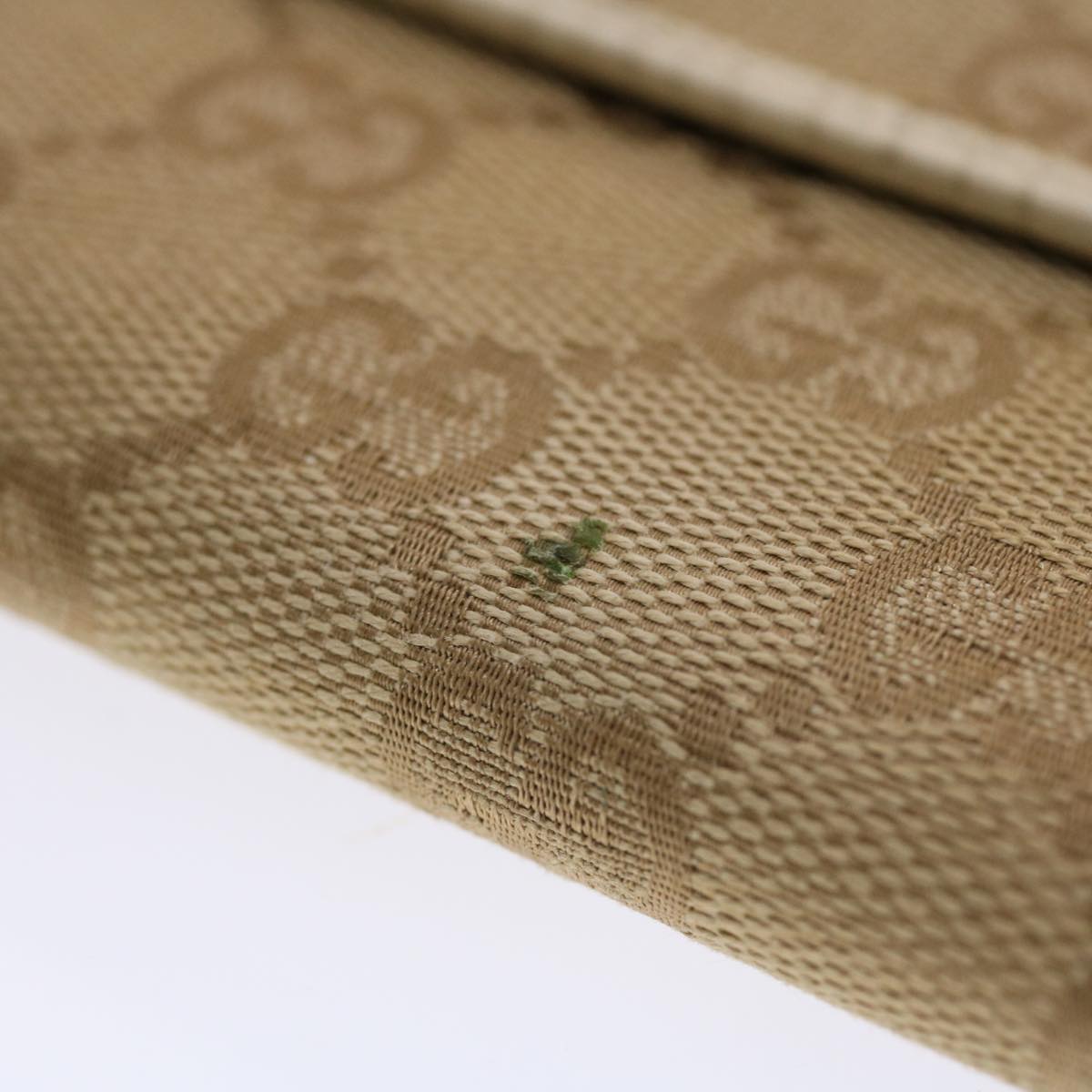 GUCCI GG Canvas Long Wallet Beige 257303 50817