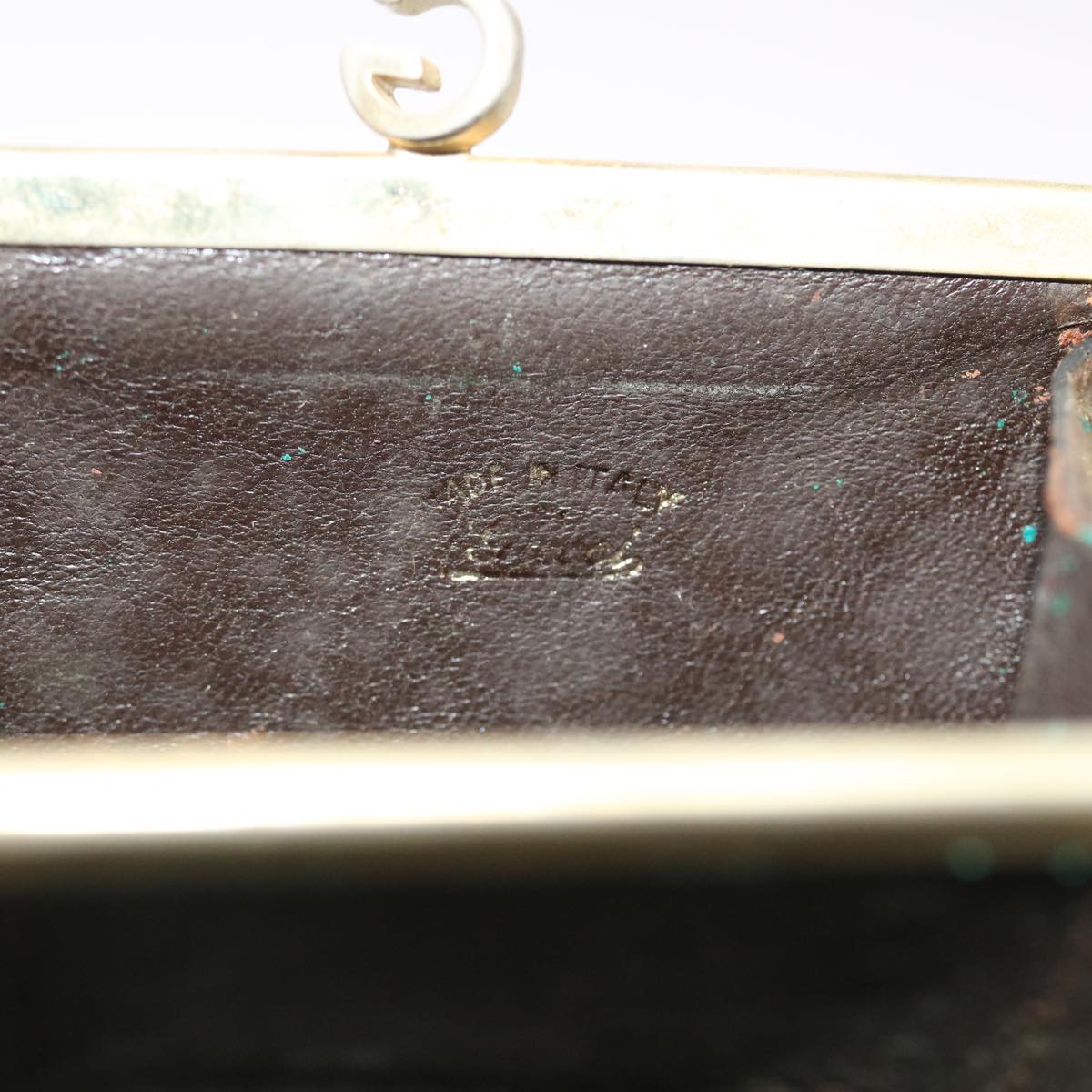 GUCCI GG Canvas Coin Purse PVC Leather Beige 50822