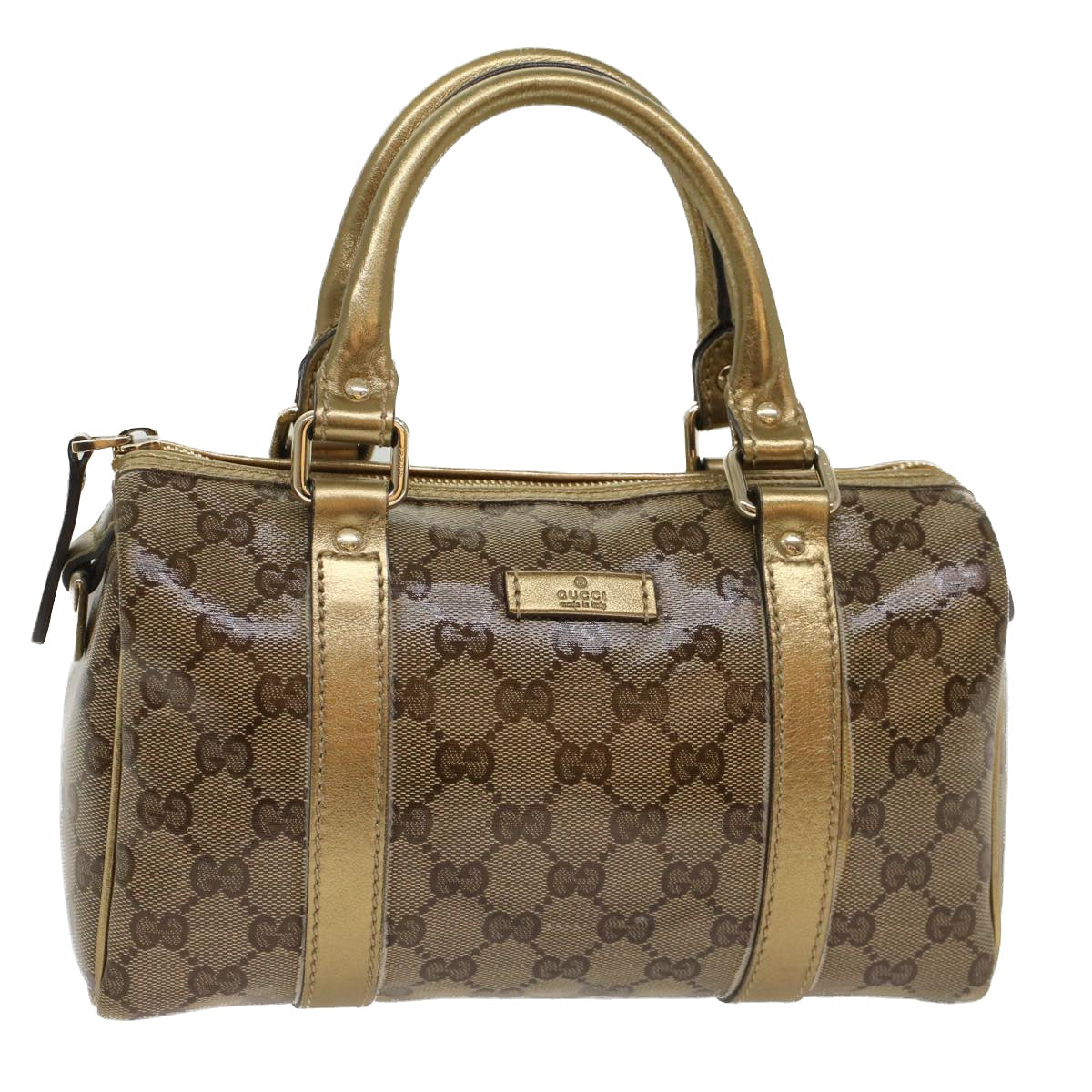 GUCCI GG Crystal Hand Bag Beige 193604 50984