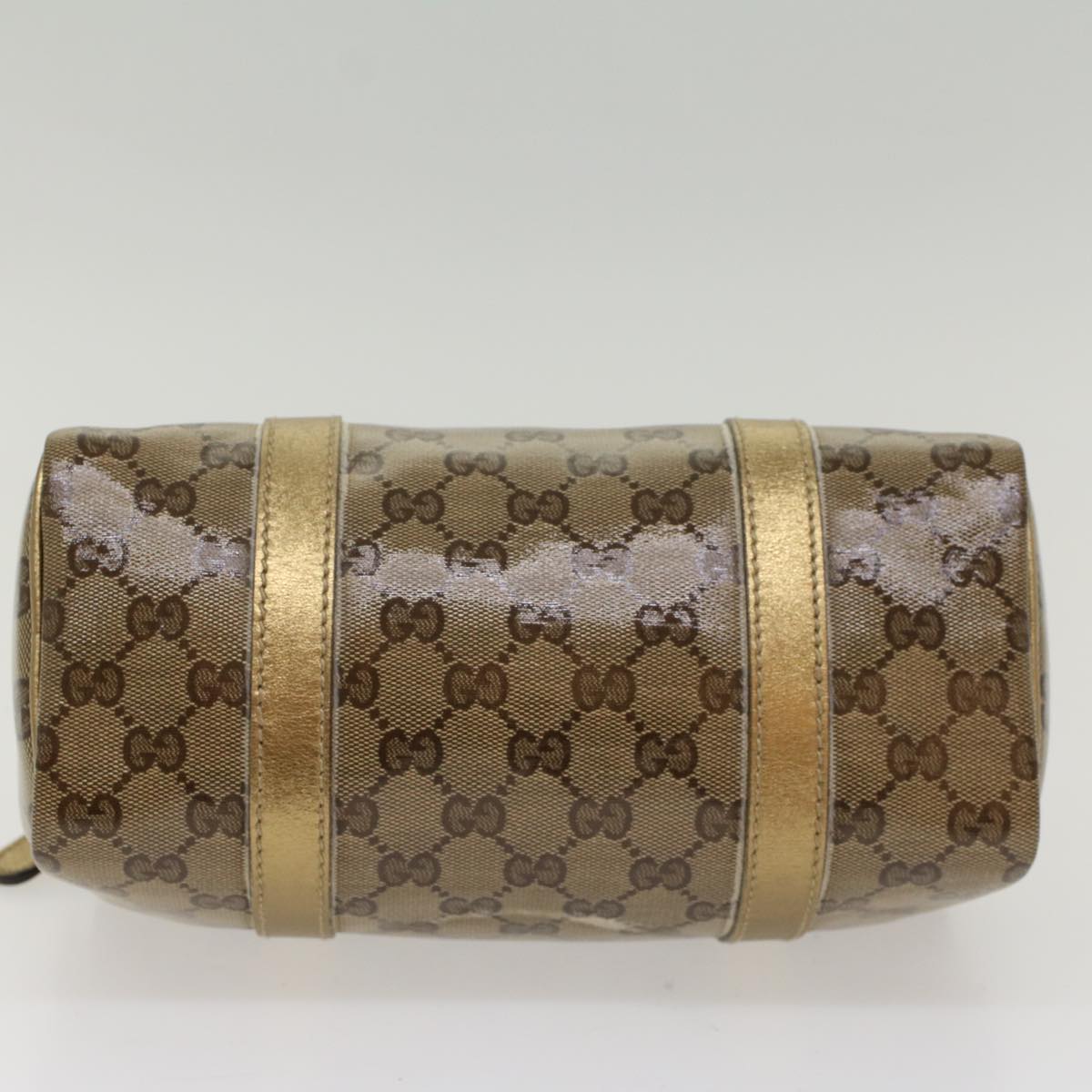 GUCCI GG Crystal Hand Bag Beige 193604 50984