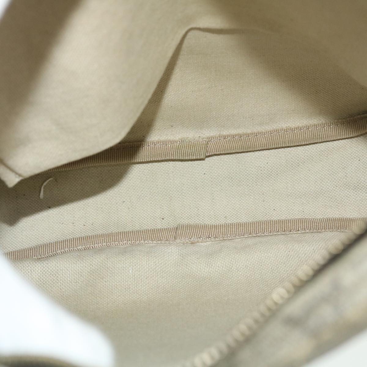 GUCCI GG Supreme Shoulder Bag PVC Leather Beige 201448 520981 50987