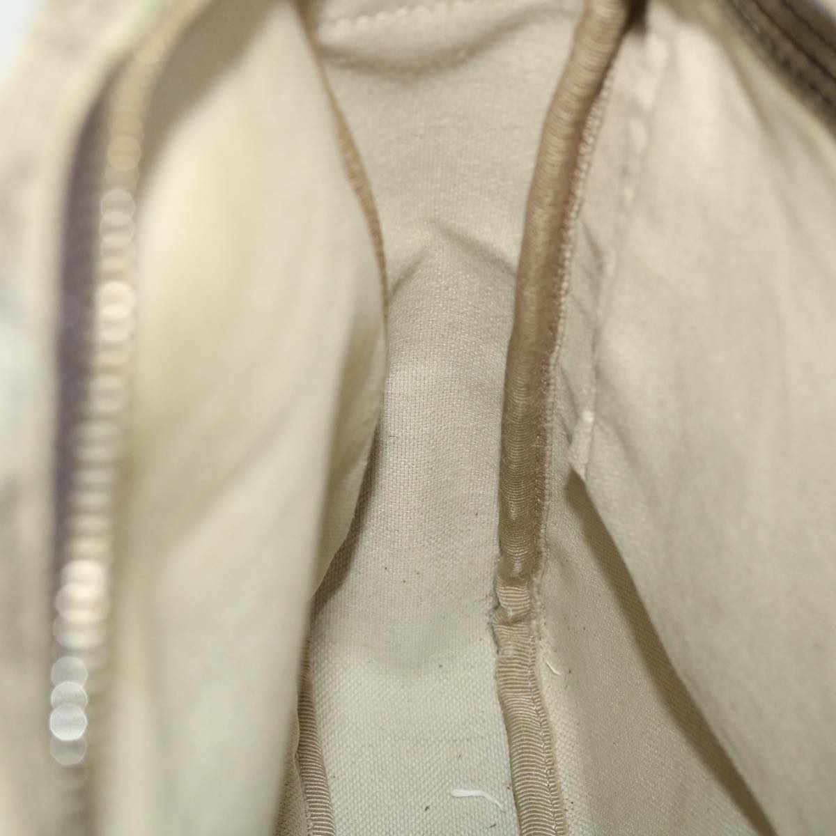 GUCCI GG Supreme Shoulder Bag PVC Leather Beige 201448 520981 50987
