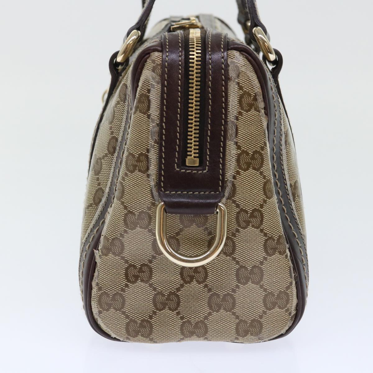 GUCCI GG Crystal Hand Bag Beige 181487 50989
