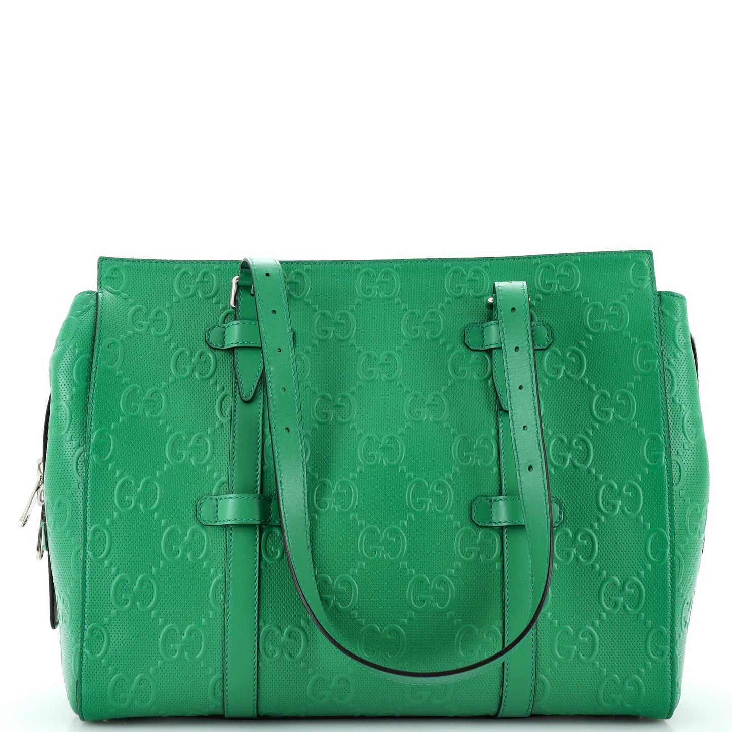 Tote Bag GG Embossed Perforated Leather