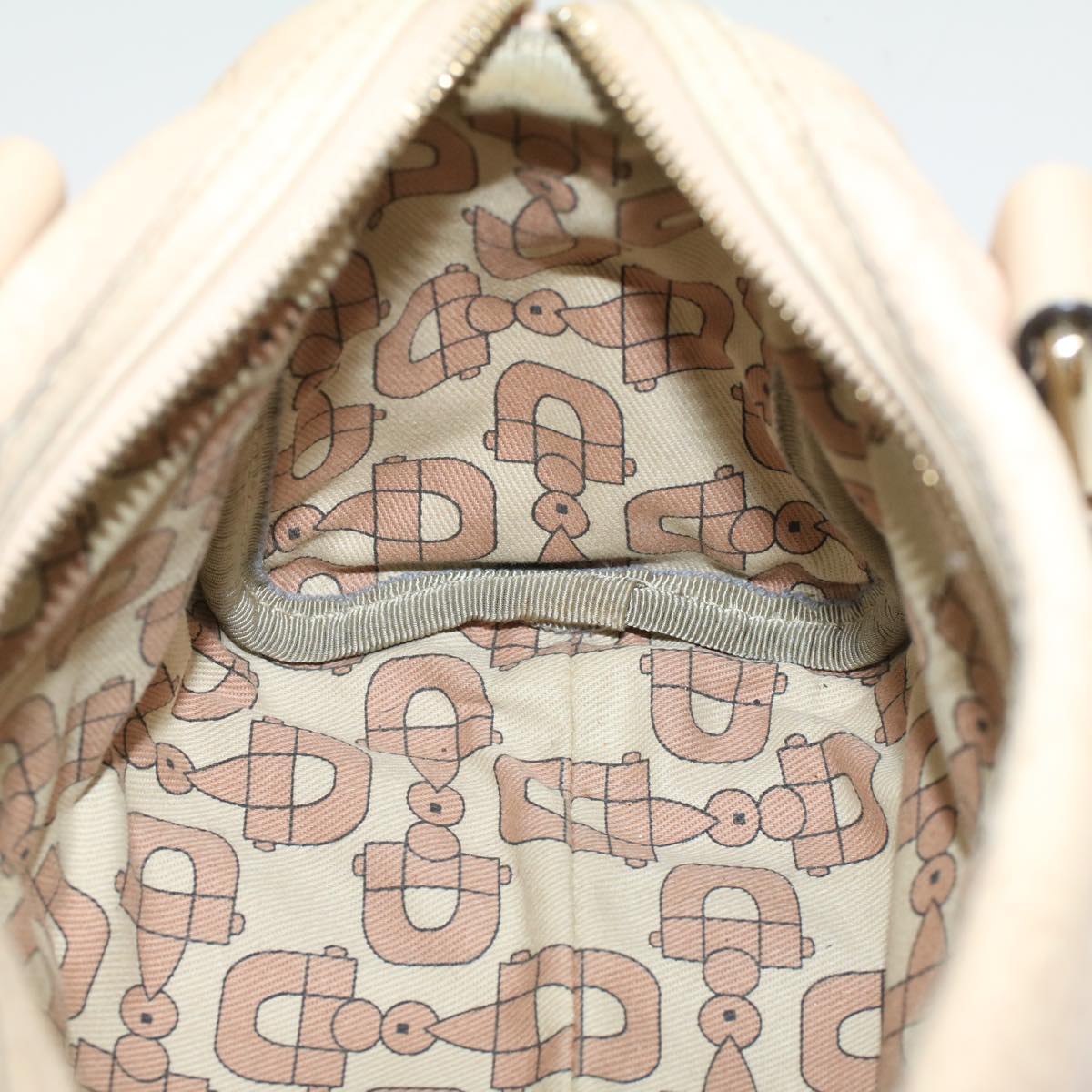 GUCCI GG Canvas Guccissima Hand Bag Beige 193604 50994