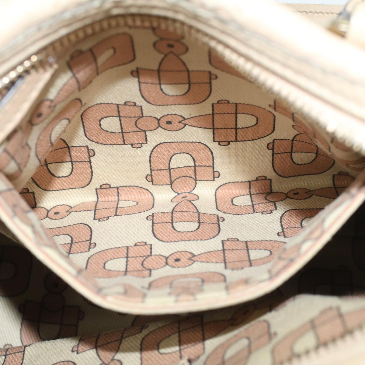 GUCCI GG Canvas Guccissima Hand Bag Beige 193604 50994