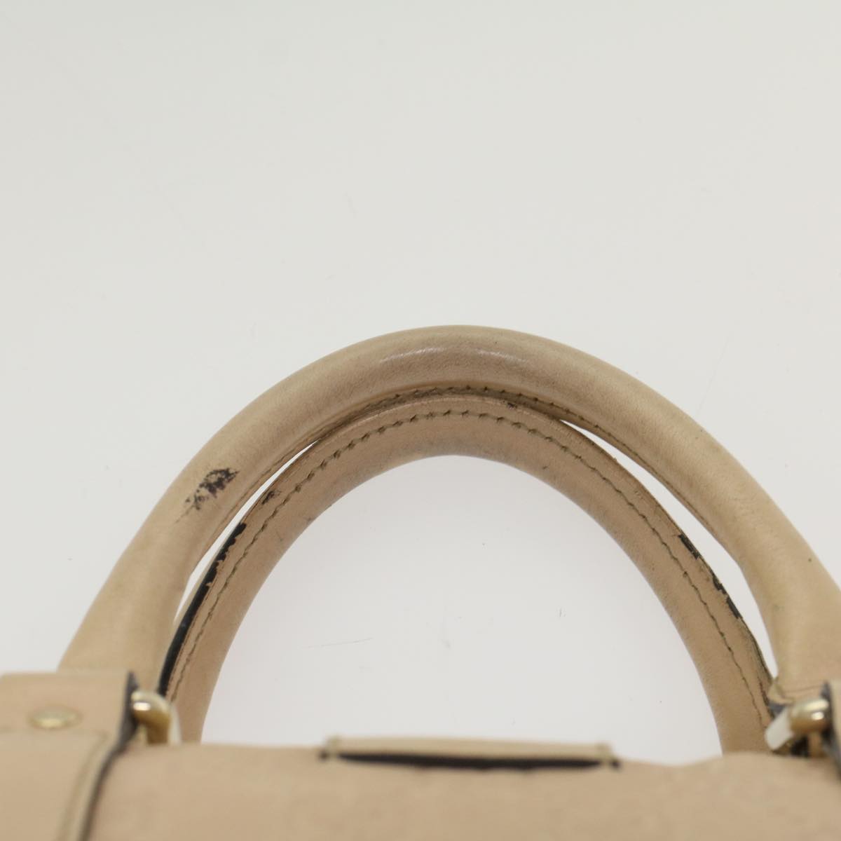 GUCCI GG Canvas Guccissima Hand Bag Beige 193604 50994