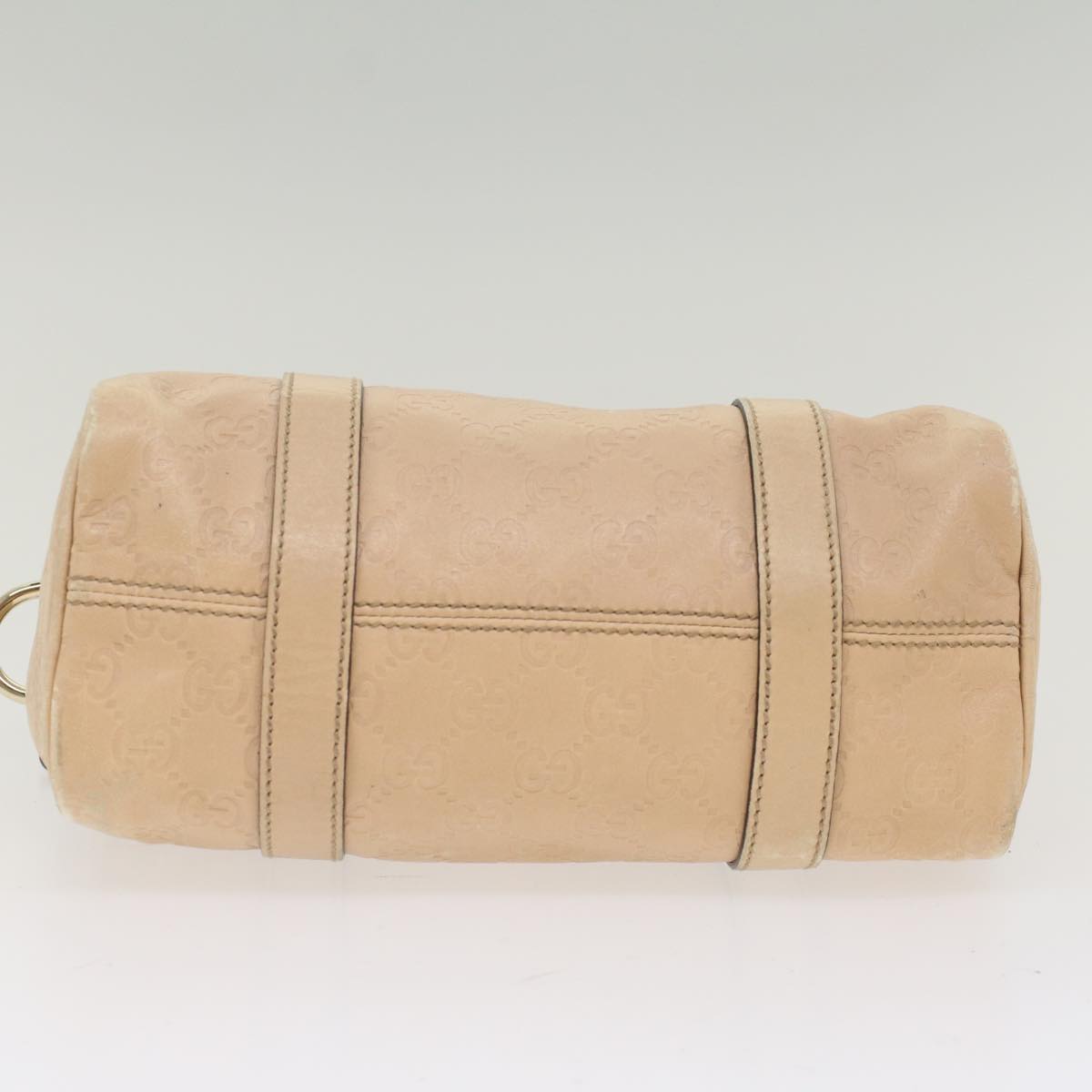 GUCCI GG Canvas Guccissima Hand Bag Beige 193604 50994