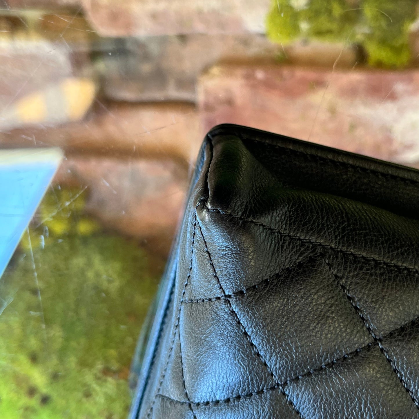 CHANEL CC Waiter Caviar Crossbody Bag