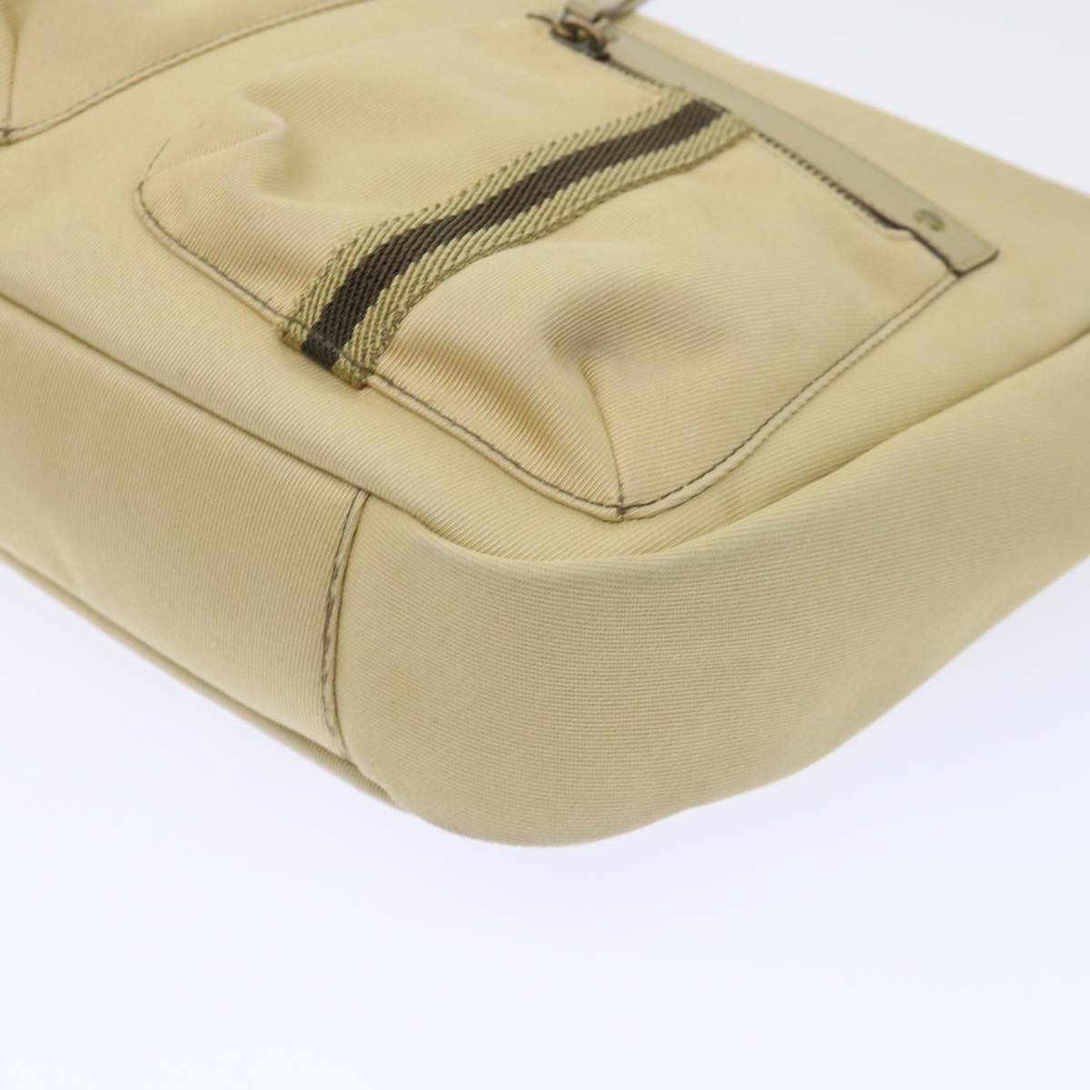 GUCCI Shoulder Bag Canvas Beige 90762 51000