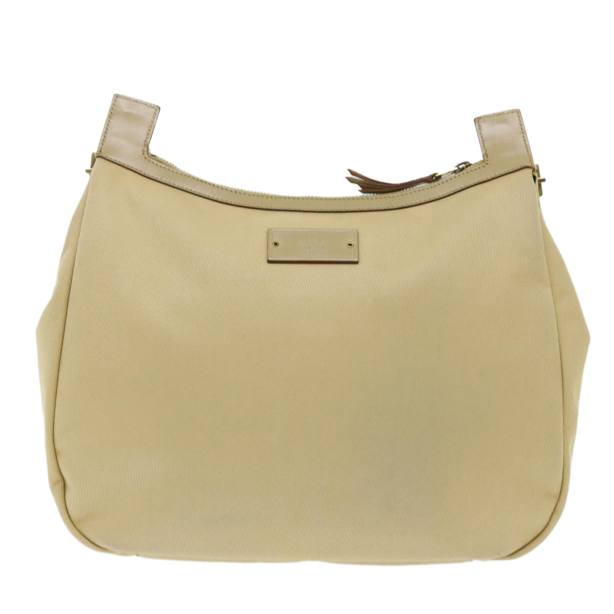 GUCCI Shoulder Bag Canvas Beige 90762 51000