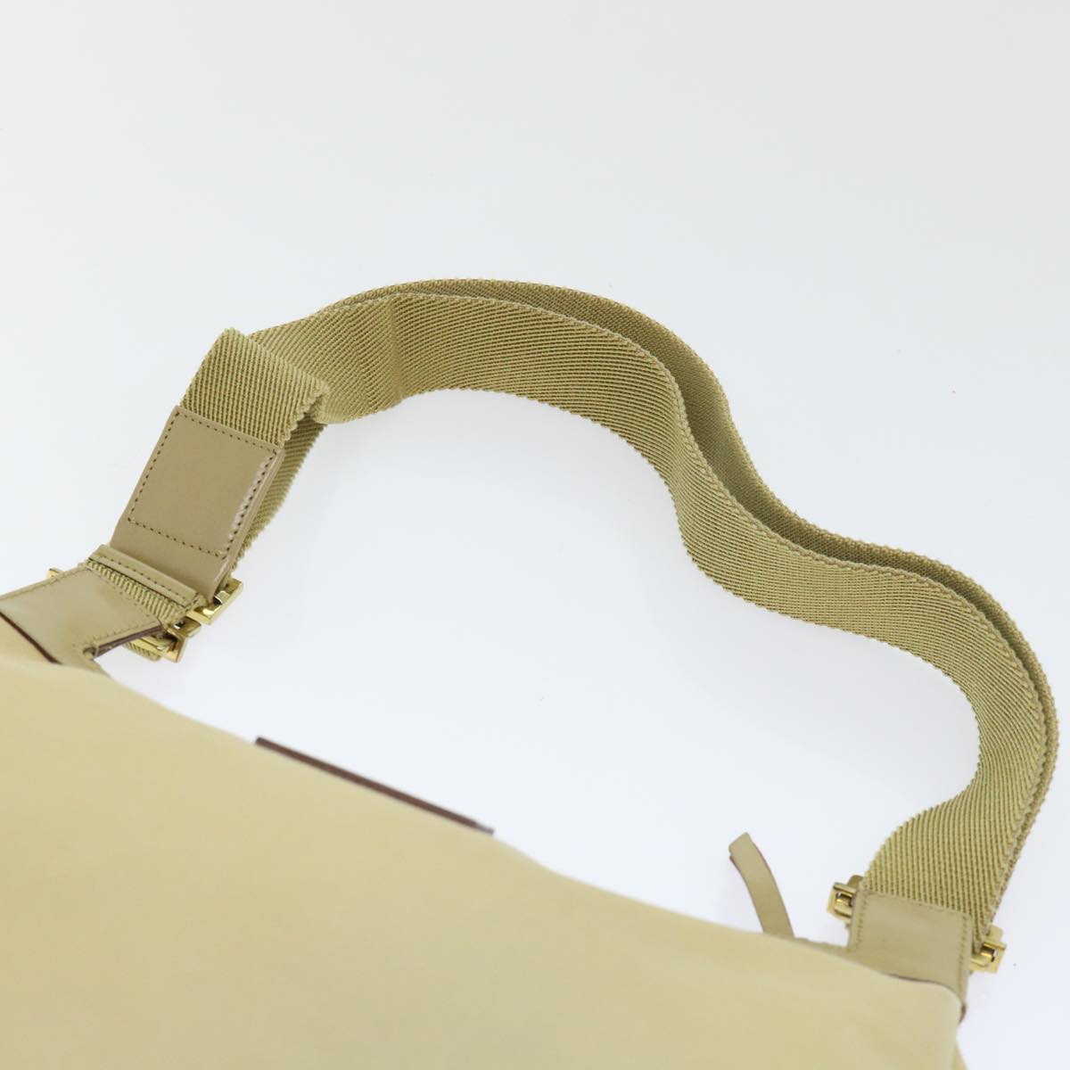 GUCCI Shoulder Bag Canvas Beige 90762 51000
