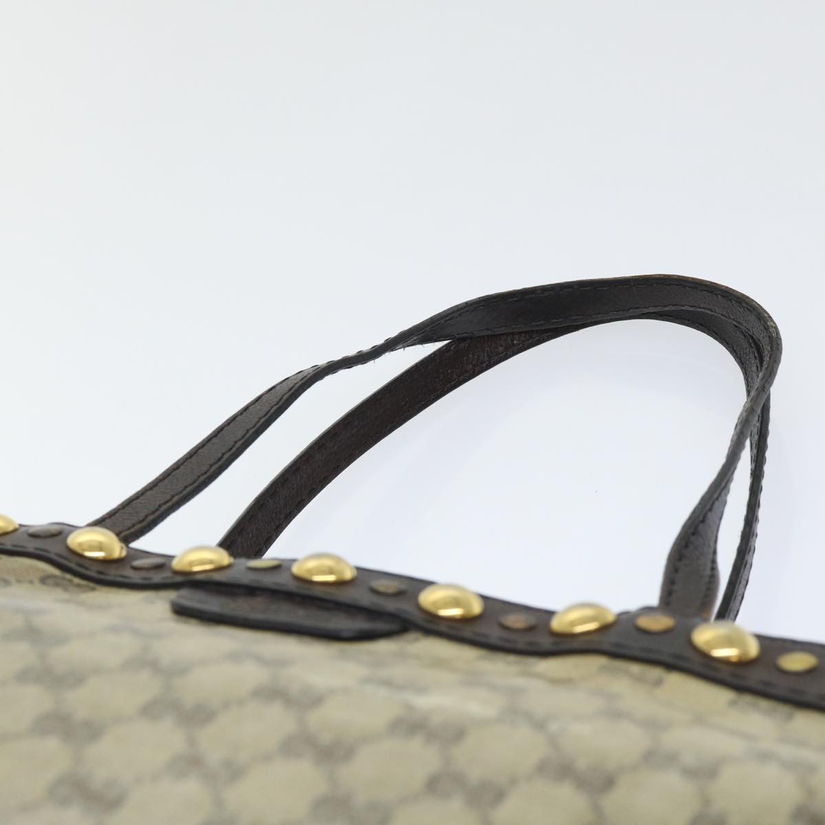 GUCCI GG Crystal Tote Bag Beige 207291 51003