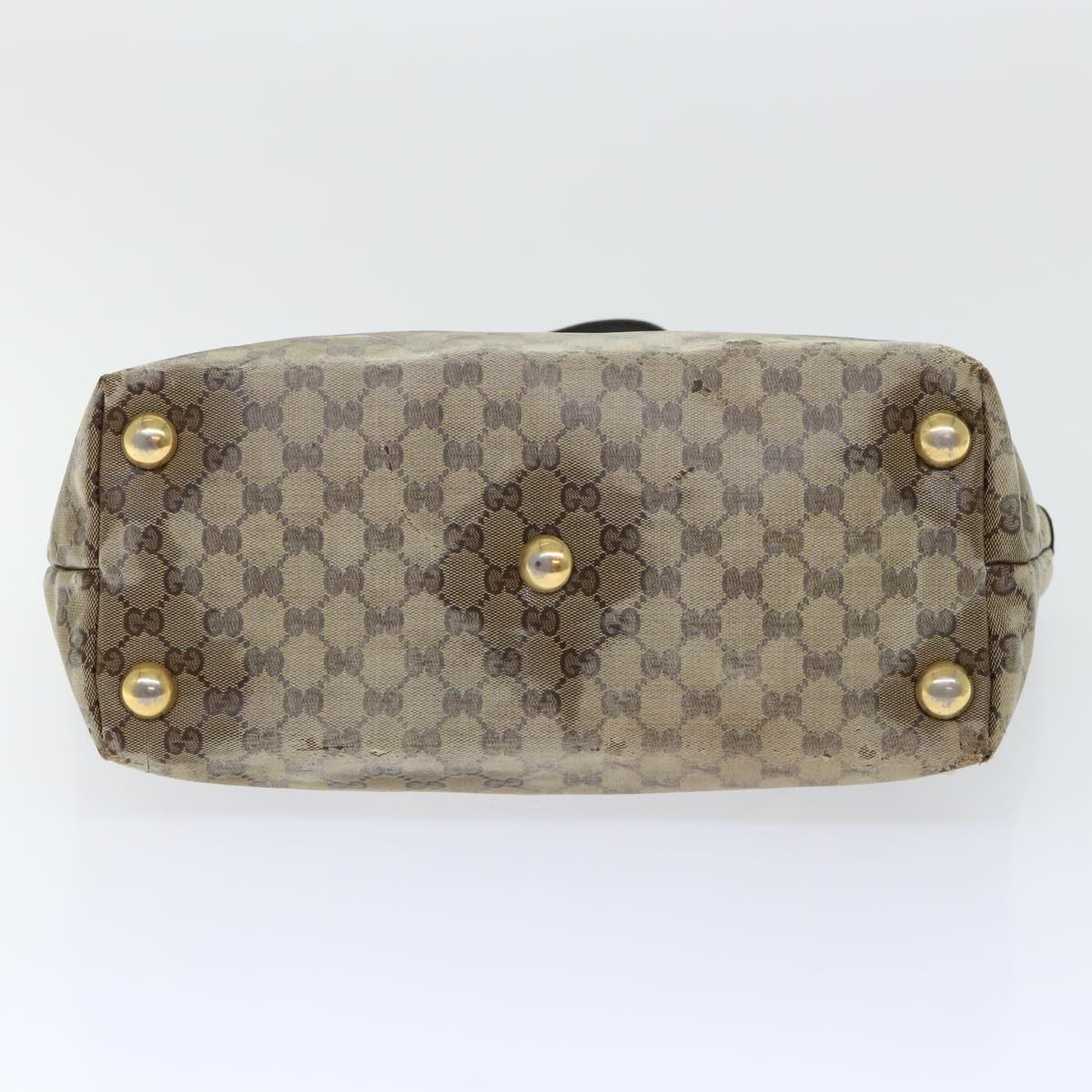 GUCCI GG Crystal Tote Bag Beige 207291 51003