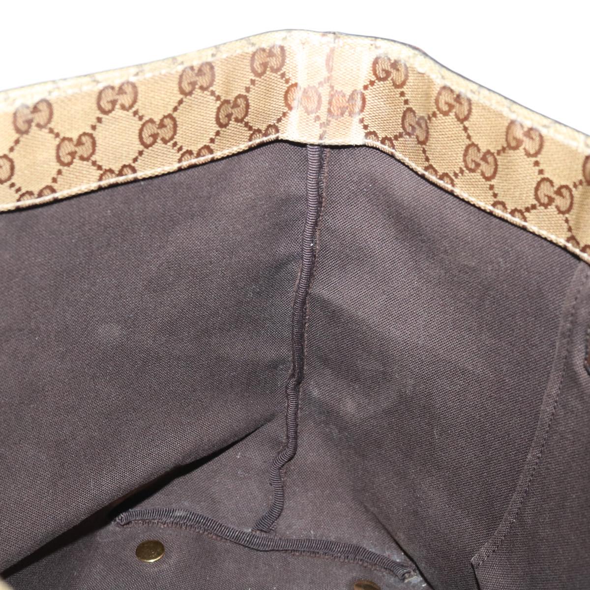 GUCCI GG Crystal Tote Bag Beige 207291 51003