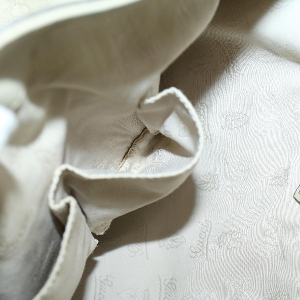 GUCCI GG Canvas Guccissima Tote Bag Beige 229852 51006