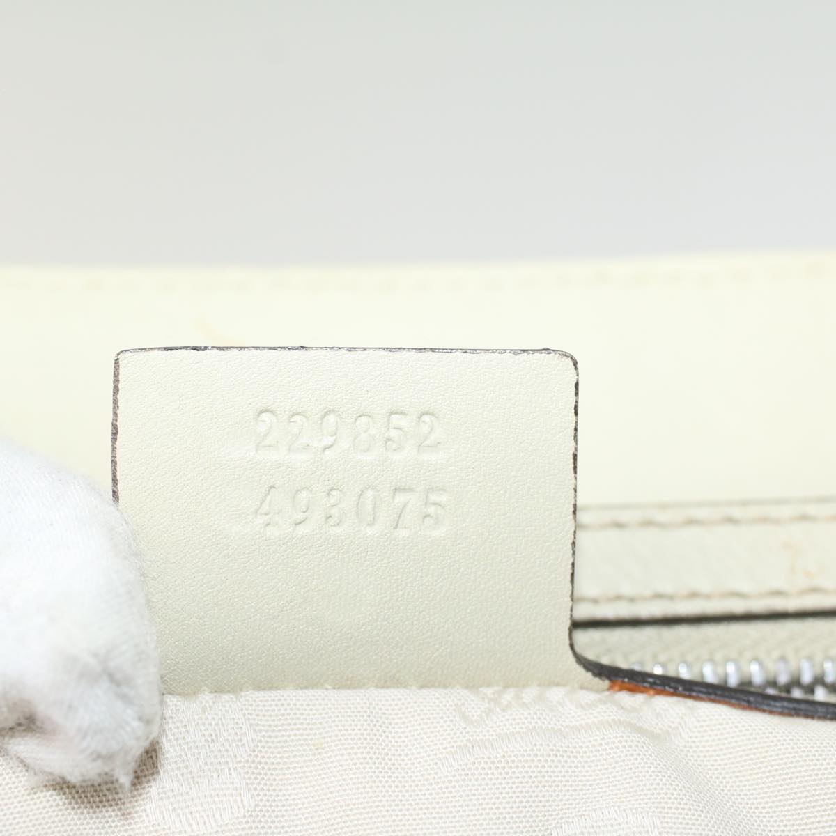 GUCCI GG Canvas Guccissima Tote Bag Beige 229852 51006