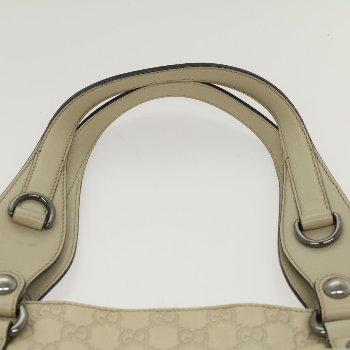 GUCCI GG Canvas Guccissima Tote Bag Beige 229852 51006
