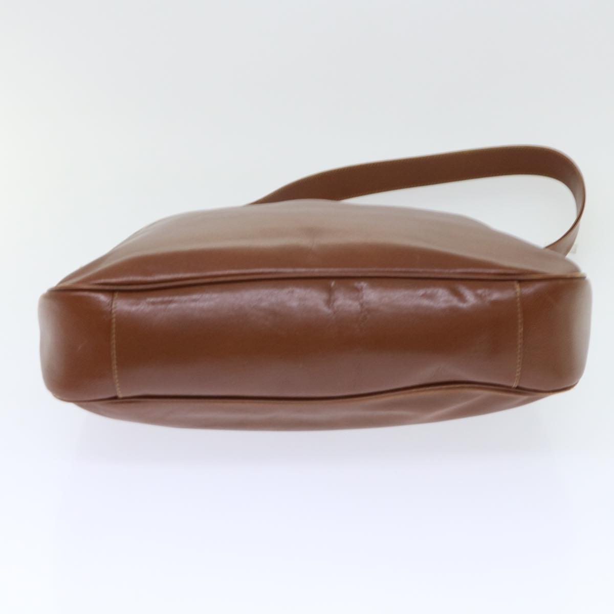 GUCCI Bamboo Shoulder Bag Leather 2way Brown 001 1998 1577 51011