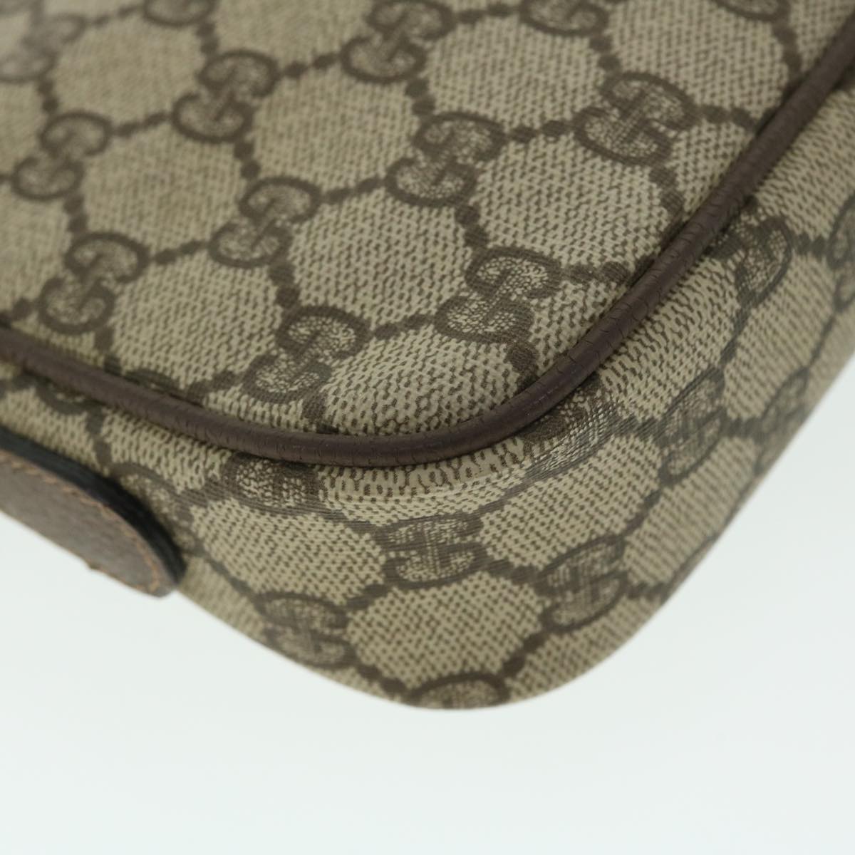 GUCCI GG Canvas Shoulder Bag PVC Leather Beige 007 115 6428 4023 51433