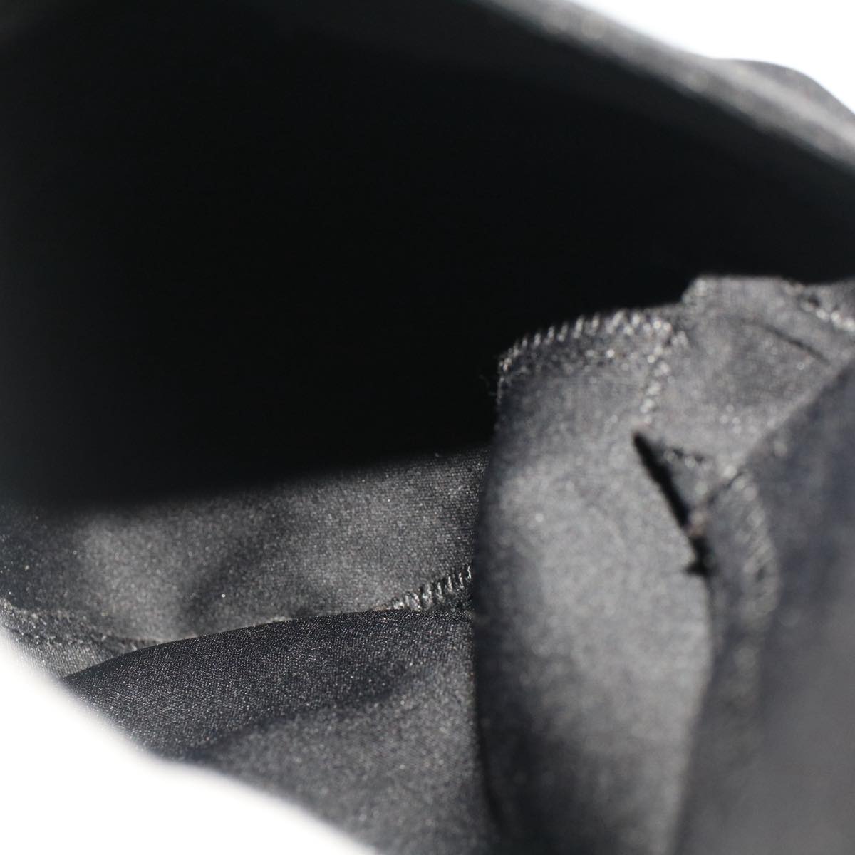 FENDI Mamma Baguette Shoulder Bag Nylon Black 51454