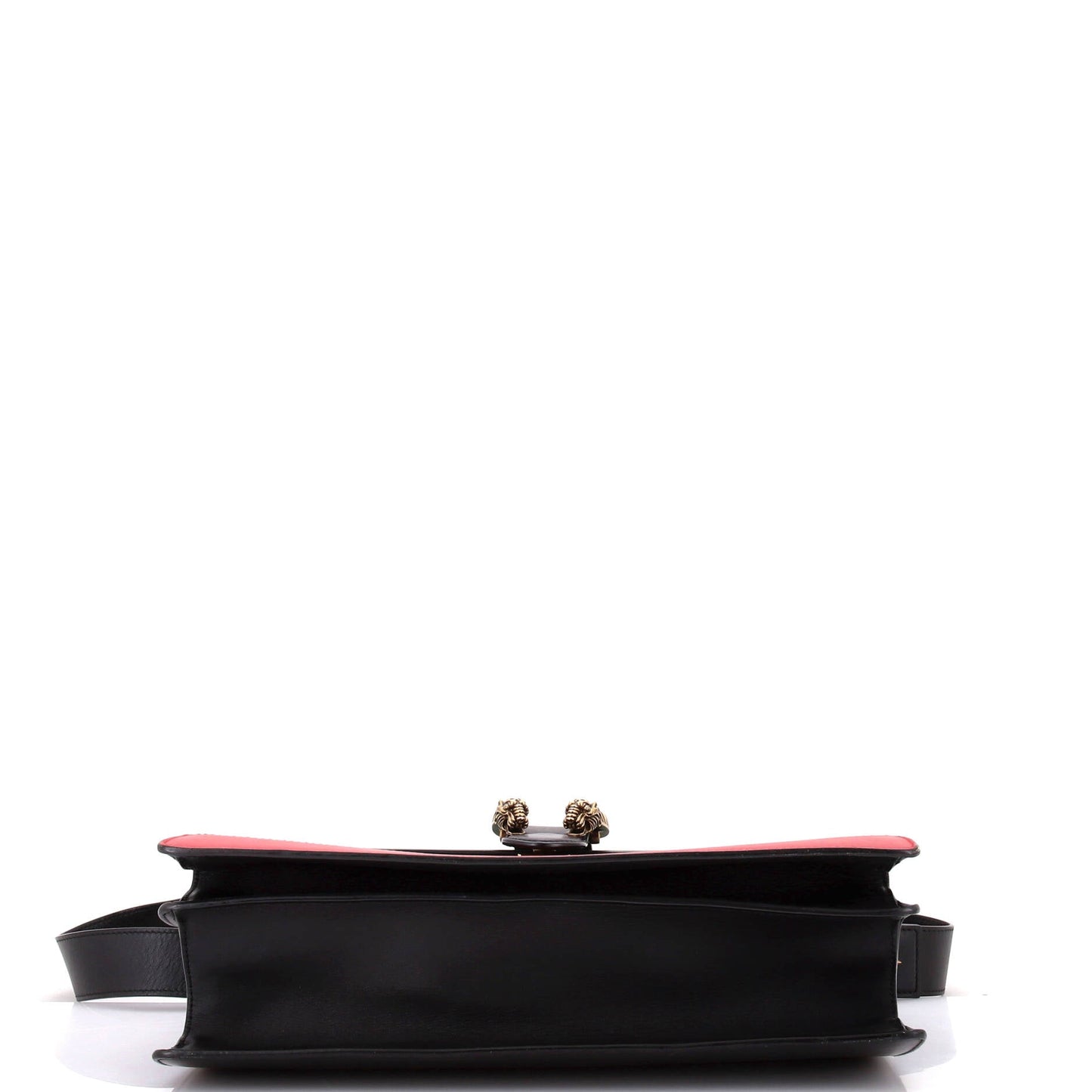 Dionysus Bamboo Top Handle Bag Colorblock Leather Large