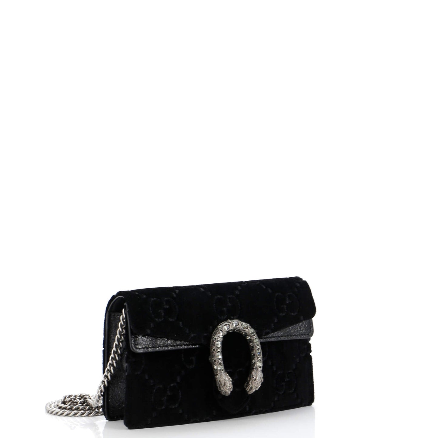 Dionysus Bag GG Velvet Super Mini