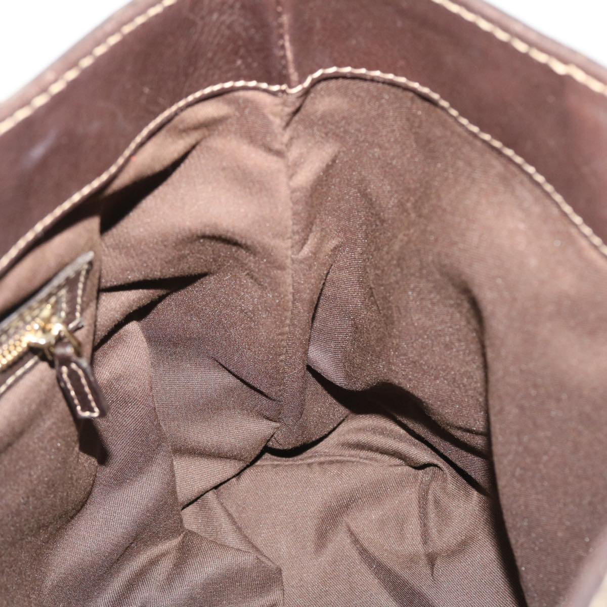 GUCCI GG Crystal Canvas Shoulder Bag Coated Canvas Beige 51842