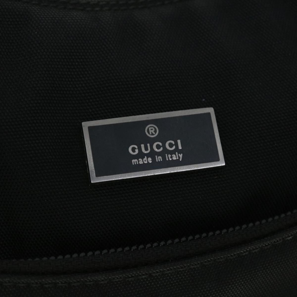 GUCCI Shoulder Bag Nylon Black 51843