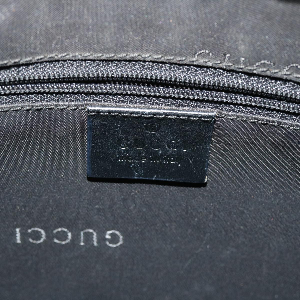 GUCCI Shoulder Bag Nylon Black 51843