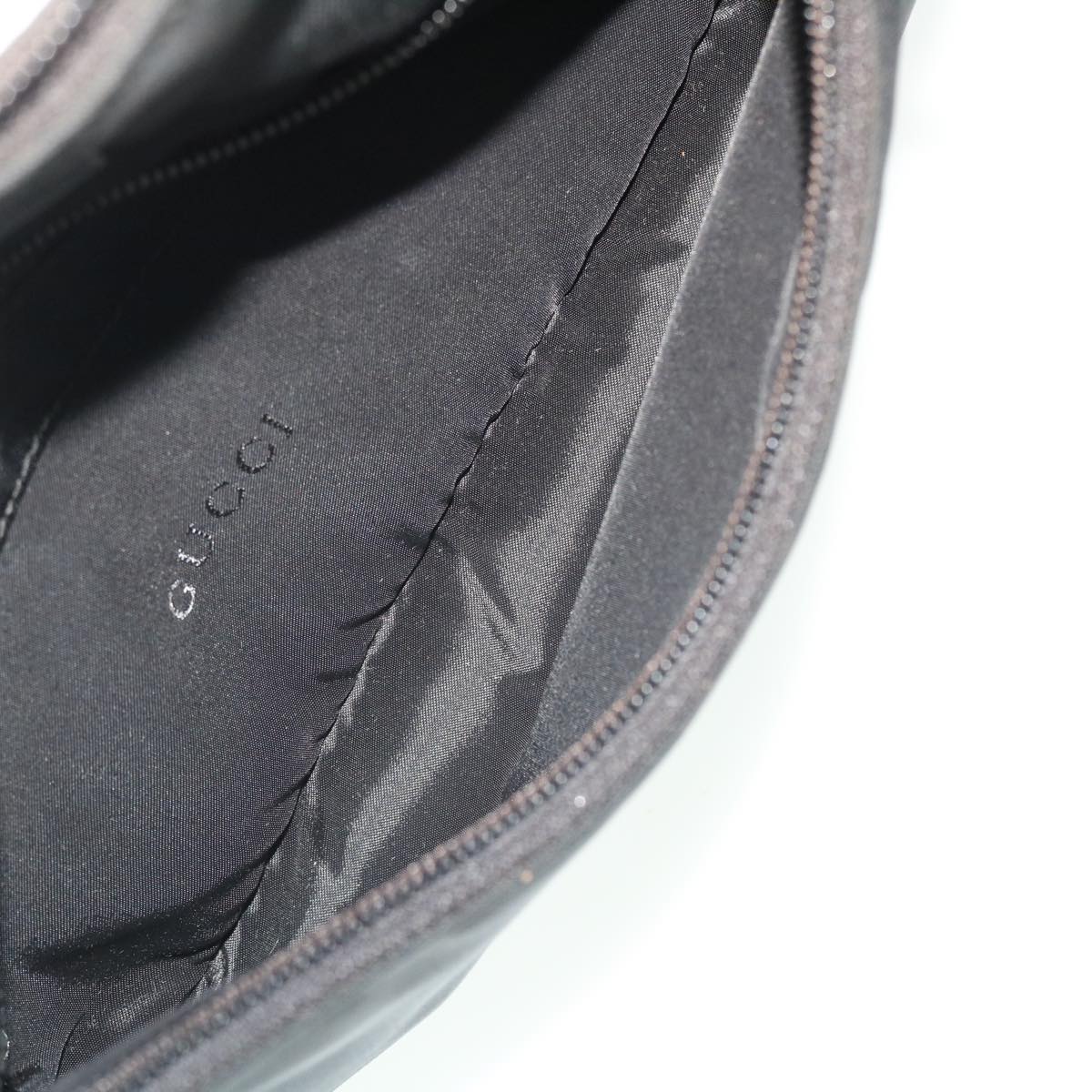 GUCCI Shoulder Bag Nylon Black 51843