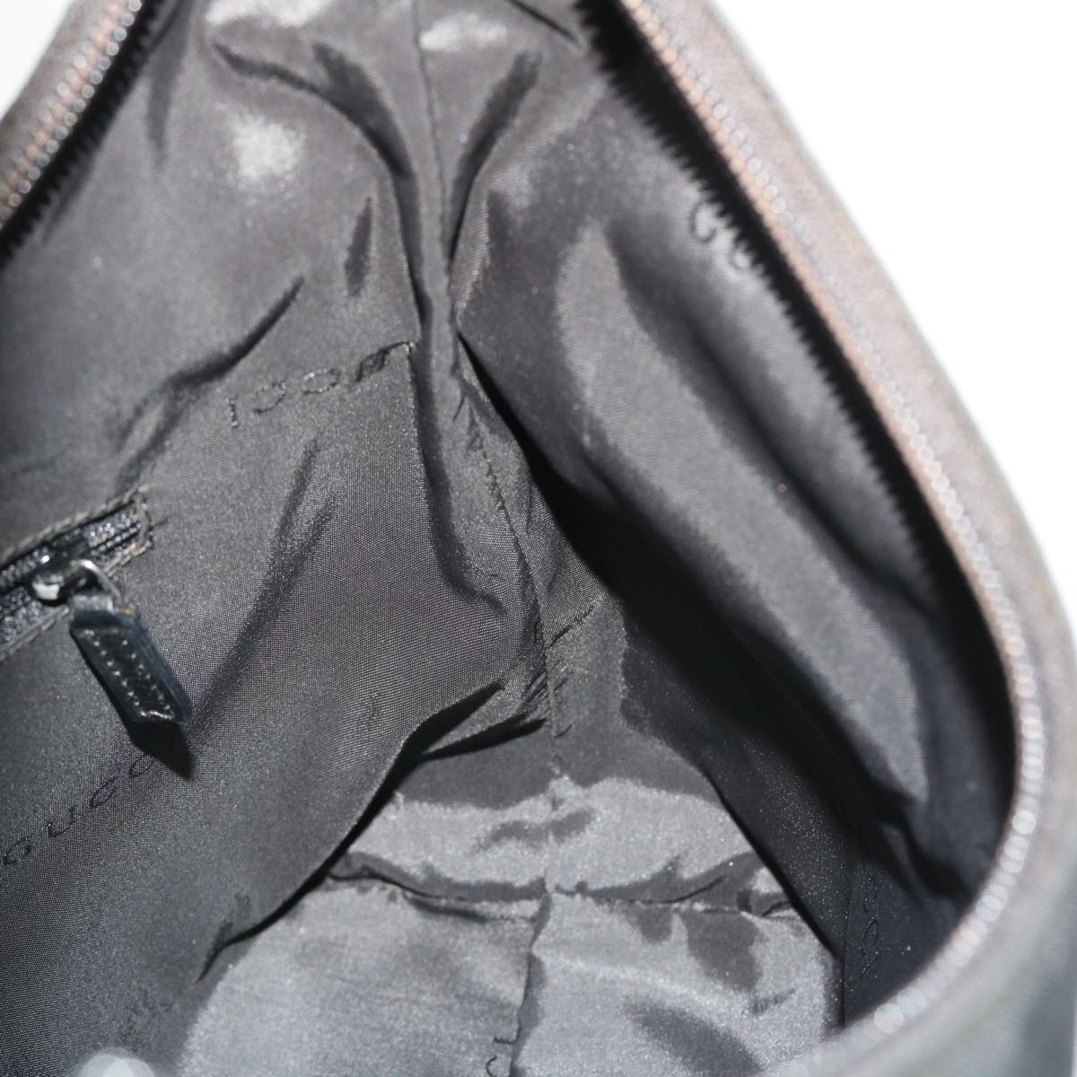 GUCCI Shoulder Bag Nylon Black 51843