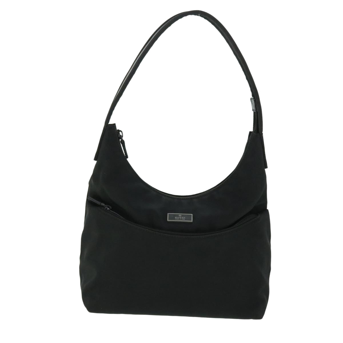 GUCCI Shoulder Bag Nylon Black 51843