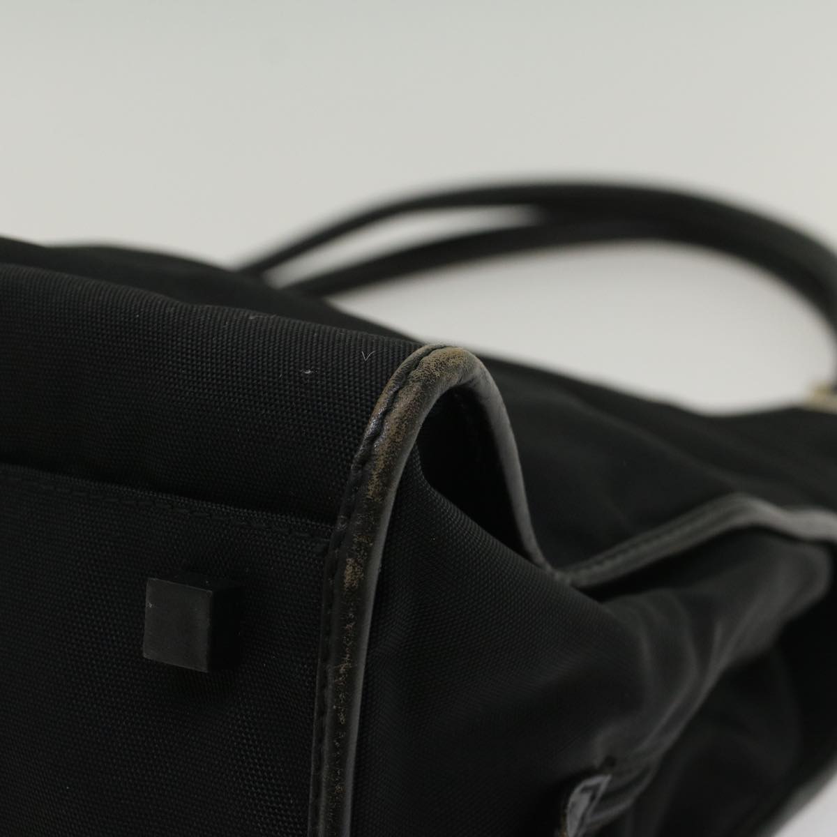 GUCCI Jackie Shoulder Bag Nylon Black 51853