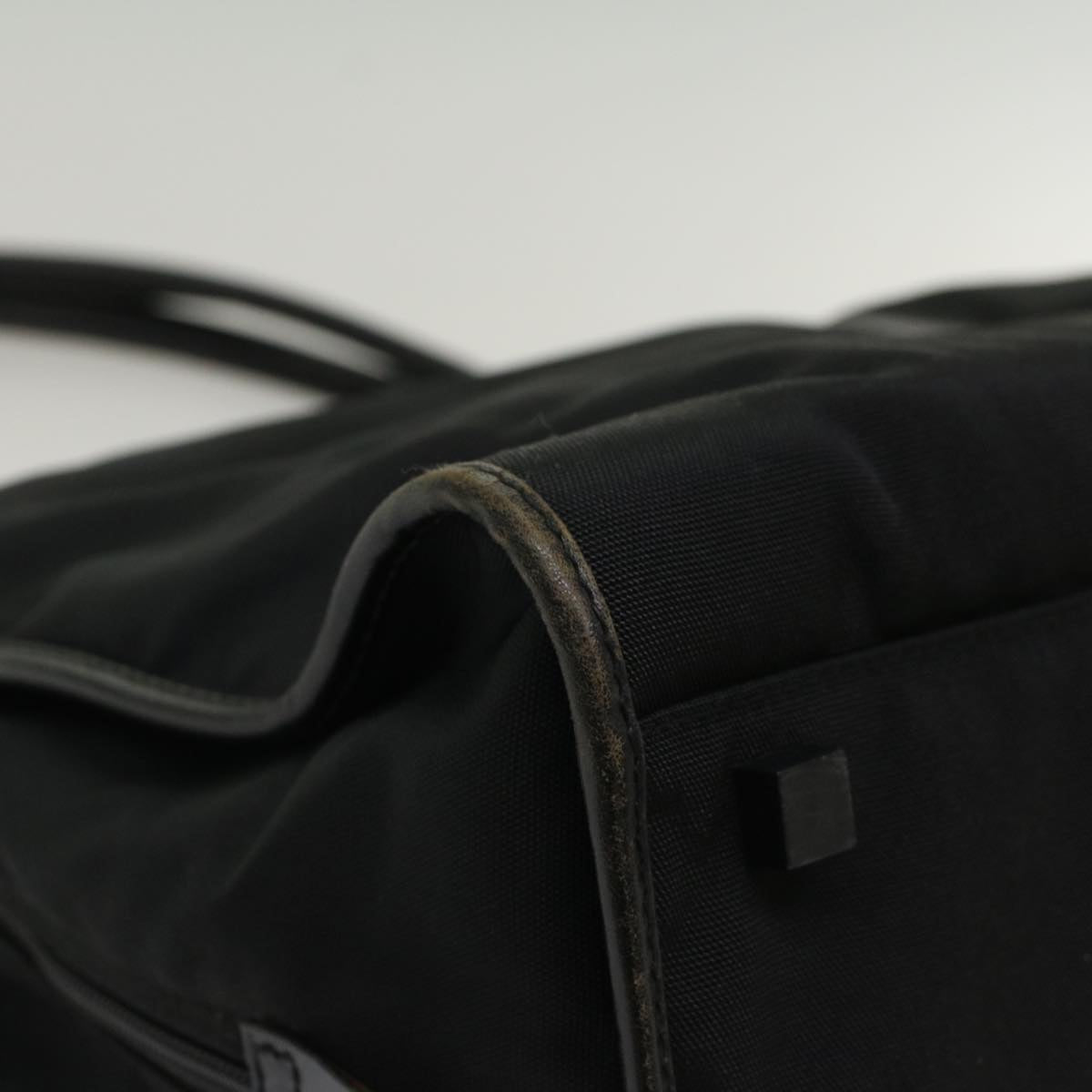 GUCCI Jackie Shoulder Bag Nylon Black 51853