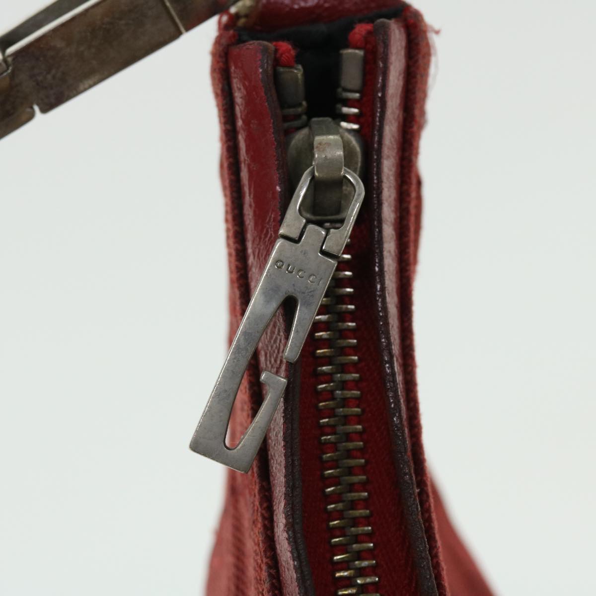 GUCCI GG Canvas Shoulder Bag Red 000 0602 000926 51971