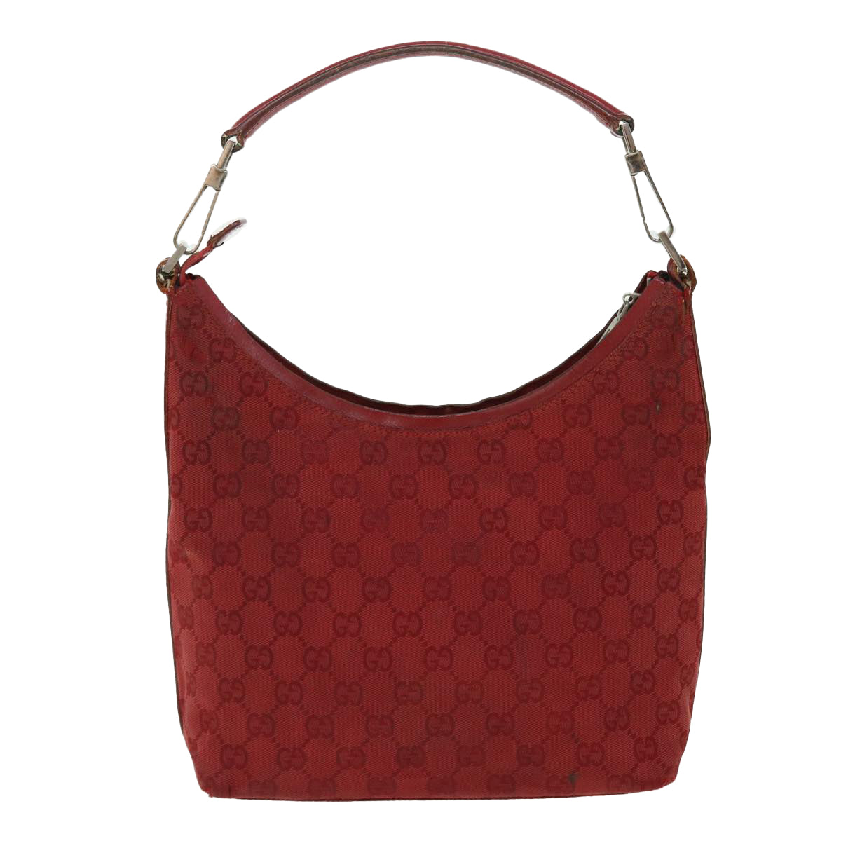 GUCCI GG Canvas Shoulder Bag Red 000 0602 000926 51971