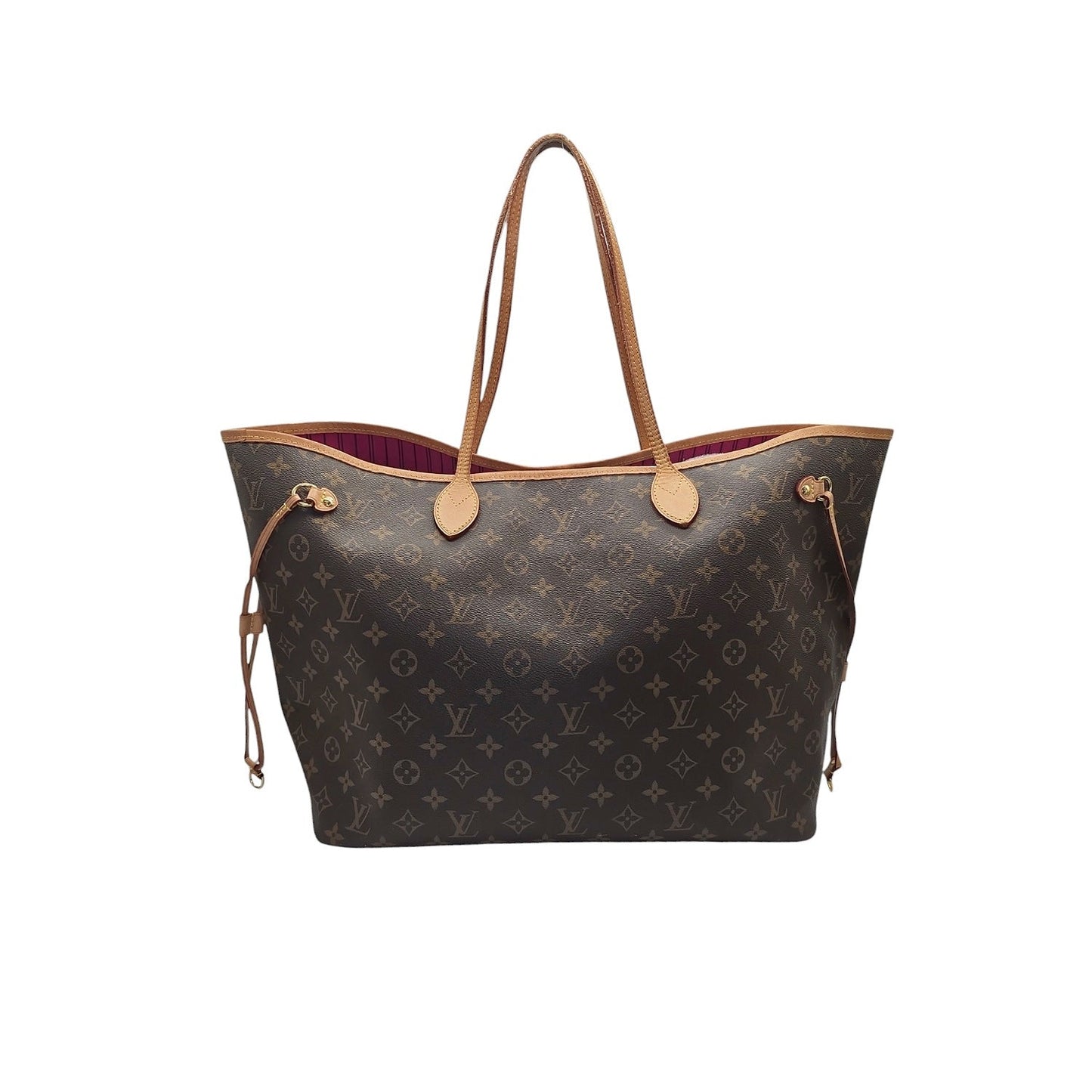 Louis Vuitton Monogram Coated Canvas Neverfull GM Tote