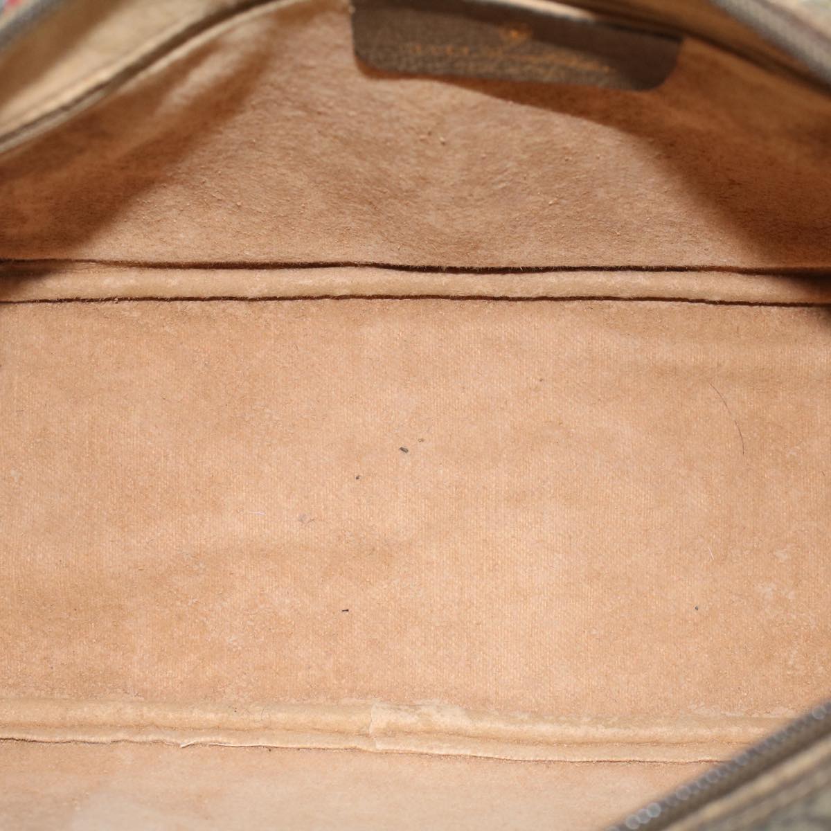 GUCCI GG Canvas Web Sherry Line Boston Bag Beige Red 39•02•040 52018