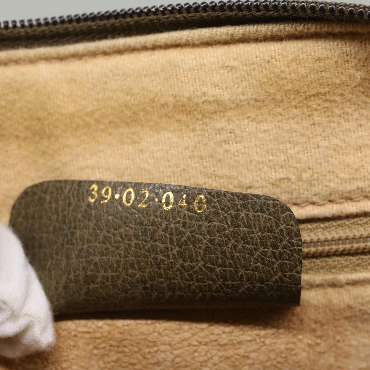 GUCCI GG Canvas Web Sherry Line Boston Bag Beige Red 39•02•040 52018