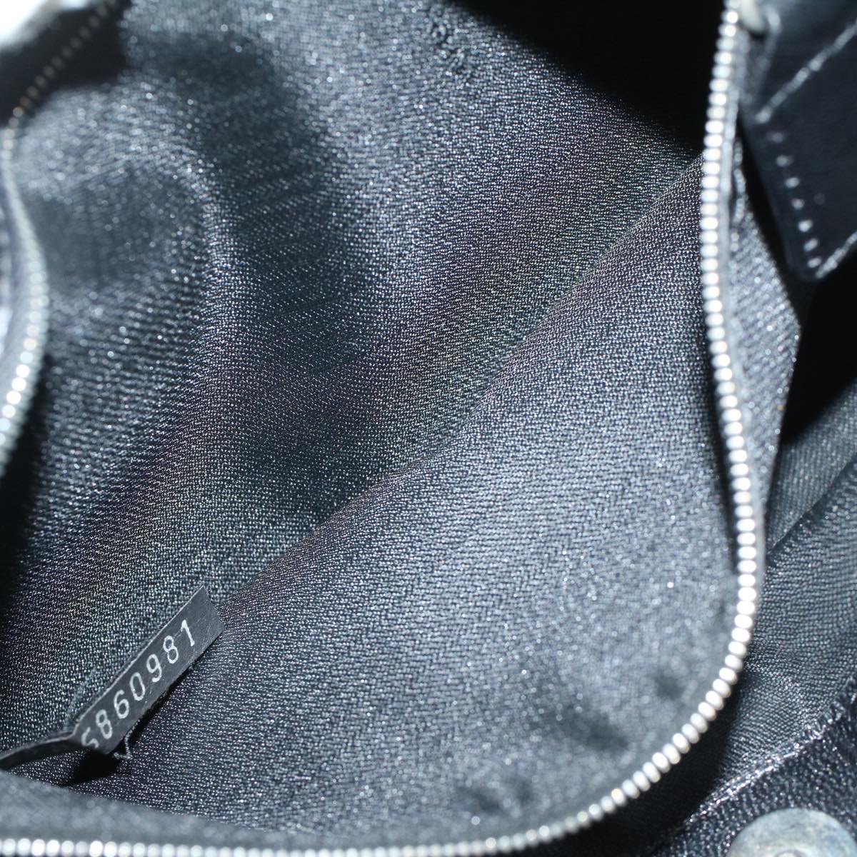 FENDI Hand Bag Nylon Black 52135