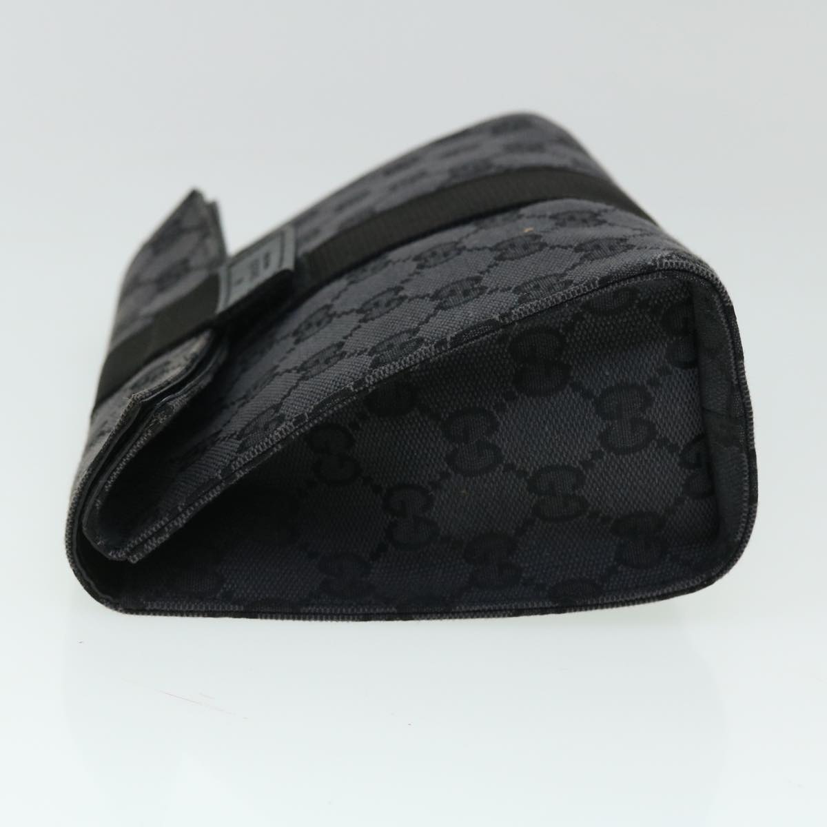 GUCCI GG Canvas Clutch Bag Black 039 0992 001998 52175