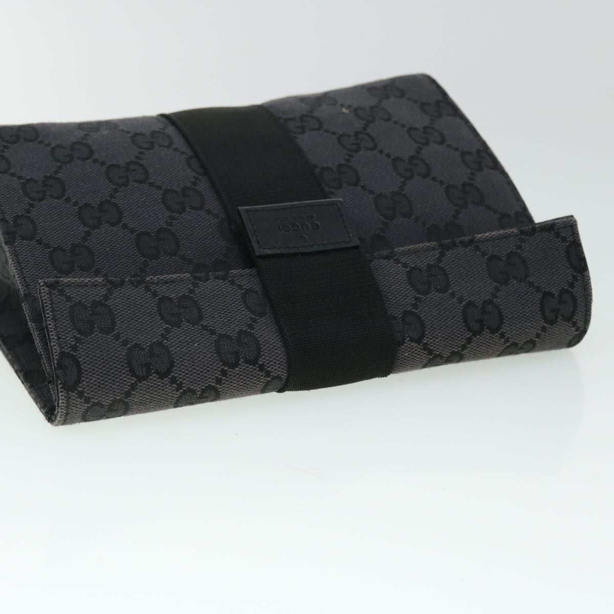 GUCCI GG Canvas Clutch Bag Black 039 0992 001998 52175