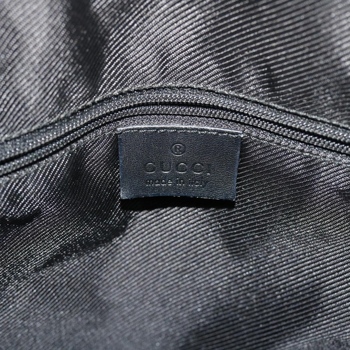 GUCCI GG Canvas Hand Bag Black 002 1121 1669 52251